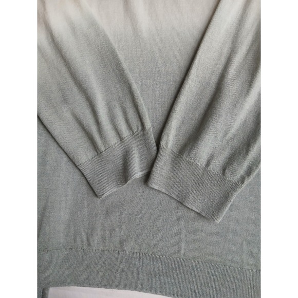 Barefoot Dreams Sweater XL Luxe Blend Cardigan Open Pockets Ombre Cashmere Boho - Picture 12 of 15